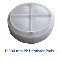 D300 mm PP Demister Pads PDF