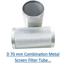 D 70 mm Combination Metal Screen Filter Tube PDF