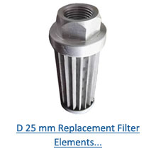D 25 mm Replacement Filter Elements PDF
