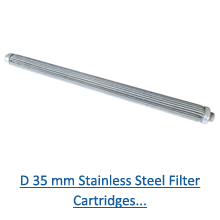 D 35 mm Stainless Steel Filter Cartridges PDF